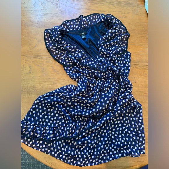 Pretty lined chiffon faux-wrap dress - Picture 7 of 7